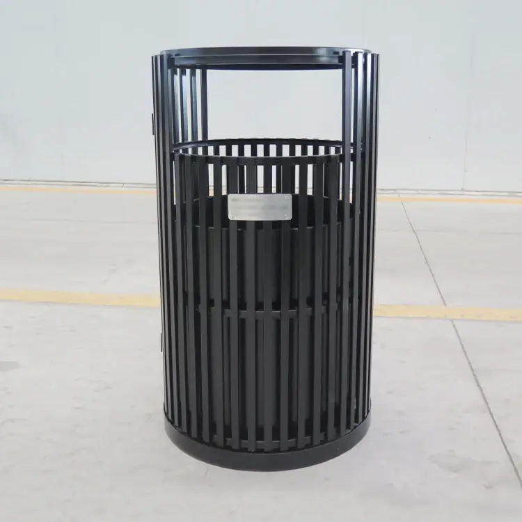 Custom Steel Outdoor Garbage Can 5