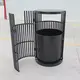 Custom Steel Outdoor Garbage Can 3