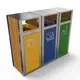 Outdoor Trash Can Cabinet Wholesale EN 840/ISO 9001/14001/18000 3