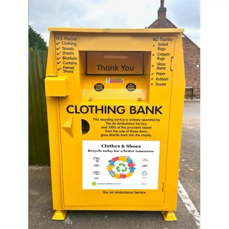 Clothes Drop Off Box Supply Garden 2