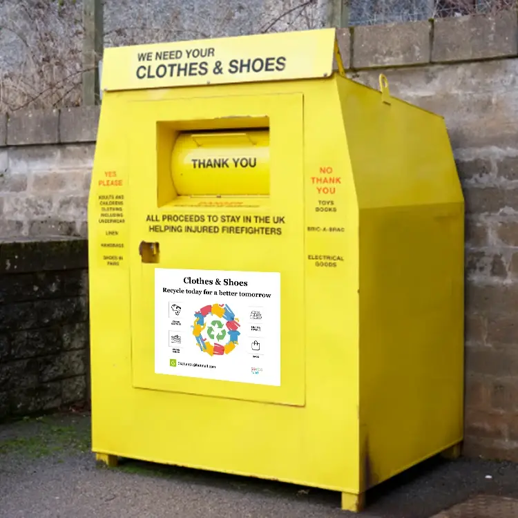 Clothes Drop Off Box Supply Garden 4