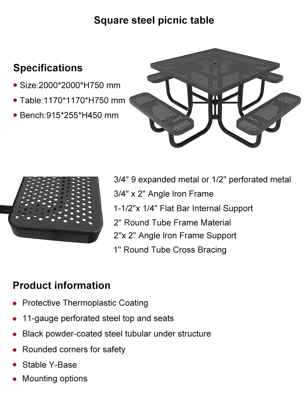 Outdoor Furniture Factory L1800 W1500 H800 Mm;Customizedcost 4