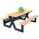 Picnic Bench Table Customized Steel Picnic Bench Tablefactory Price 2