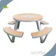 HAOYIDA Wooden Garden Picnic Table Outdoor Tablevendor 1