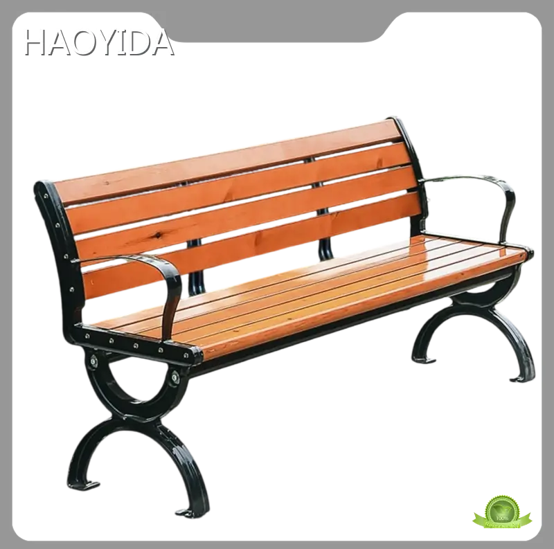 Wooden Bench in Garden Price Modern 1