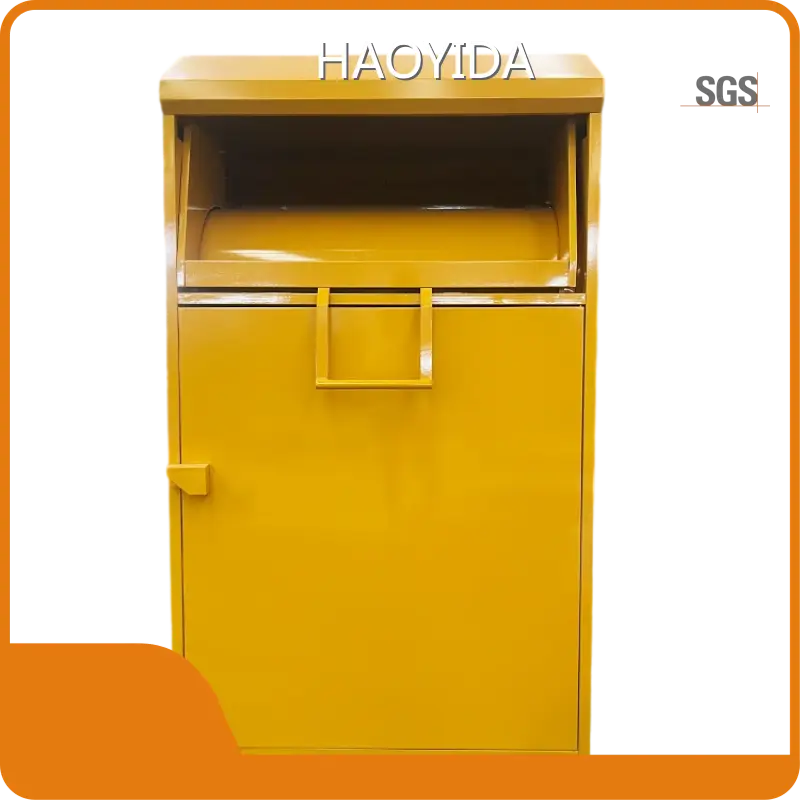HAOYIDA Clothing Drop Box Without Lid Clothing Drop Boxfactory Price 1