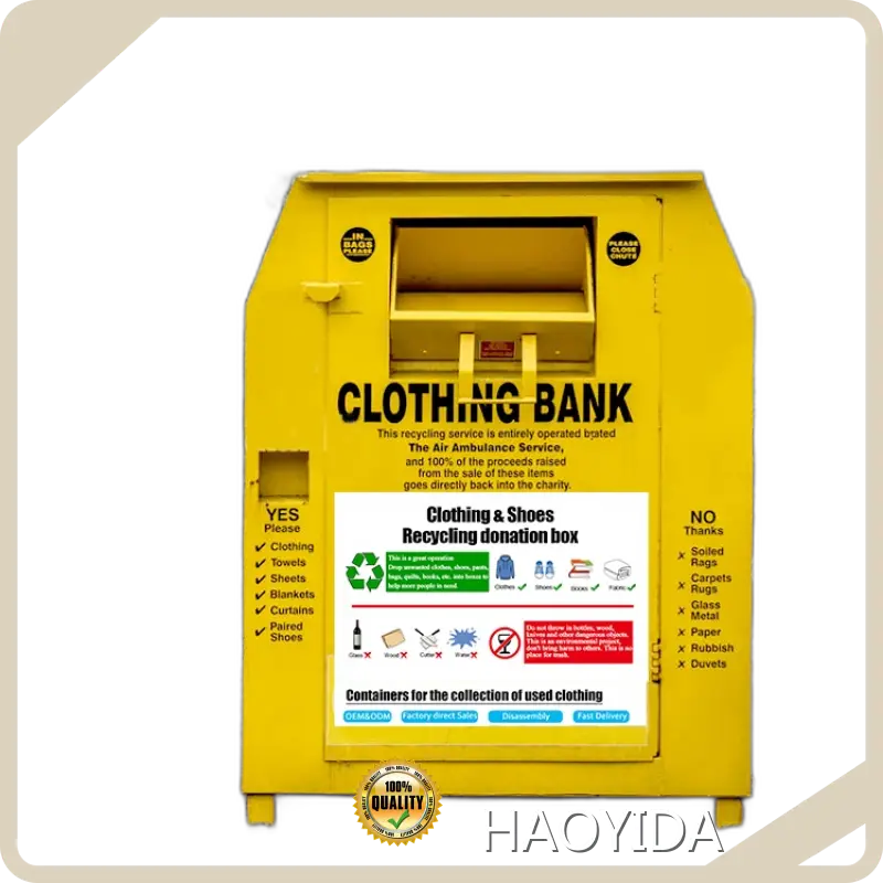 Clothes Drop Off Box Supply Garden 1