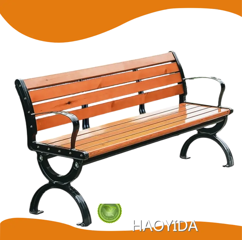 HAOYIDA Park Benches Suppliers Outdoor Powder Coating Park Benches Suppliersvendor 1