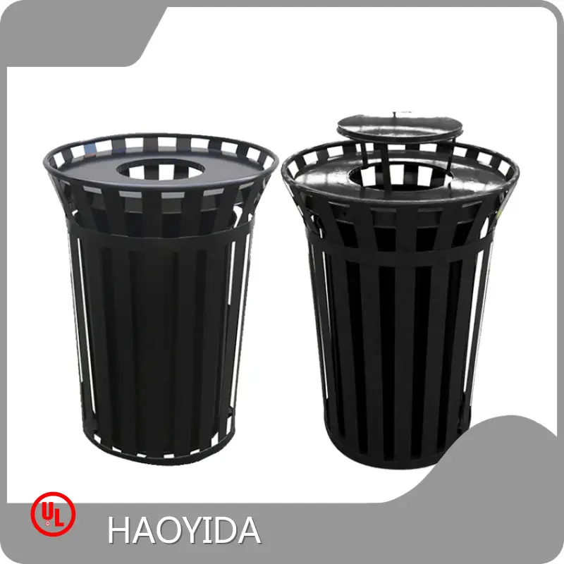 Large Outdoor Trash Can EN 840/ISO 9001/14001/18000 by HAOYIDA 1