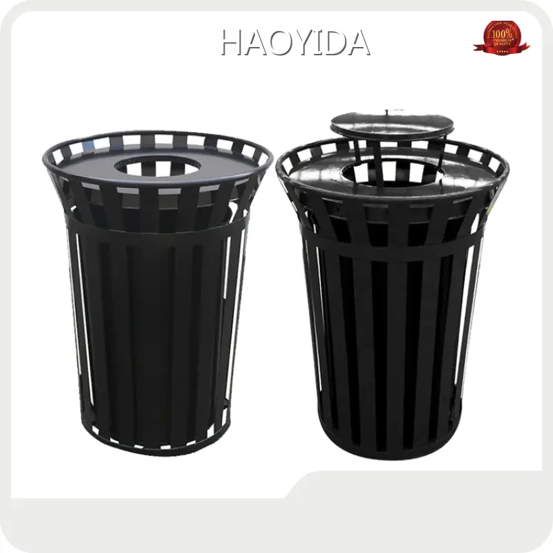 New Outdoor Metal Garbage Bin Factory Price 1