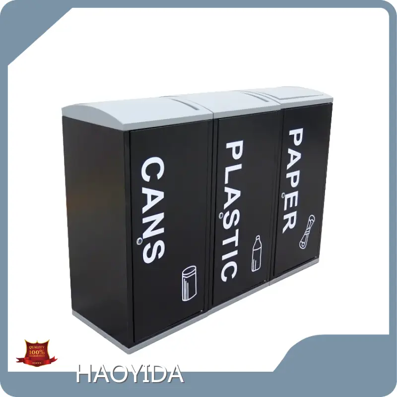 Outdoor Metal Garbage Bin Outdoor Spraying Several Options According Color Cardsupply 1