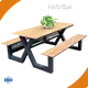 Picnic Bench Table Customized Steel Picnic Bench Tablefactory Price 1