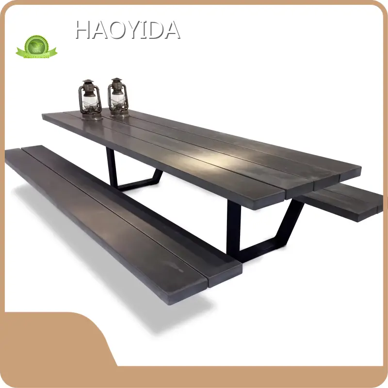 Wood Backyard Table Street /Garden/Park/Outdoor/Patio/Open Air/Backyard/City by HAOYIDA 1