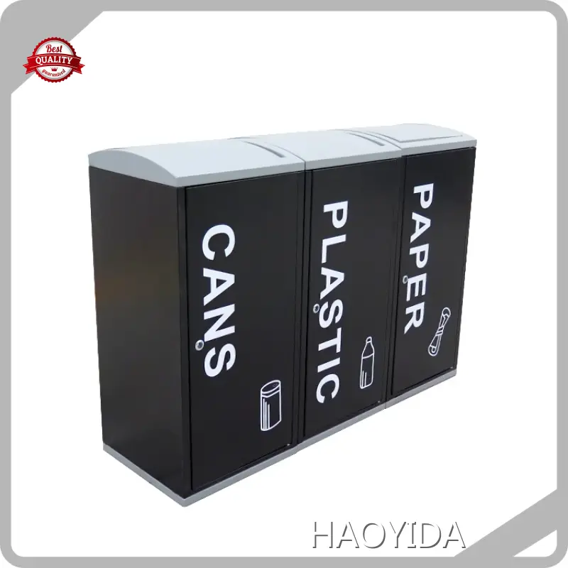 Steel Outdoor Garbage Can Storage Bucketfactory 1