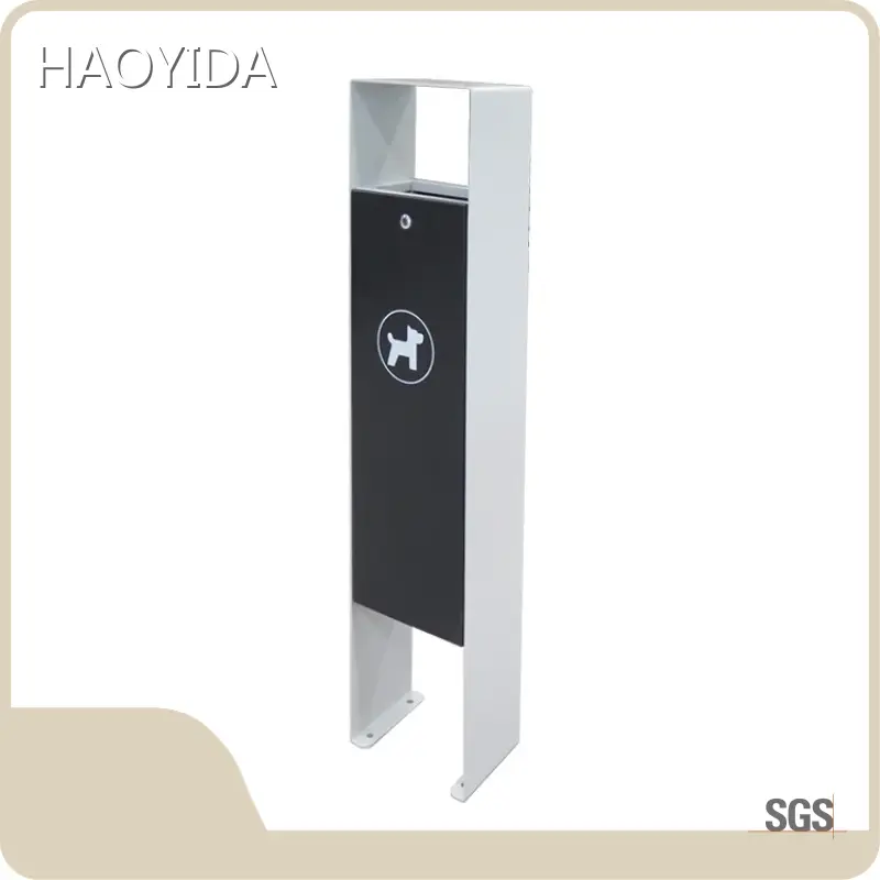 Outdoor Trash Can with Lid Outdoor Pet Waste Station - - HAOYIDA 1