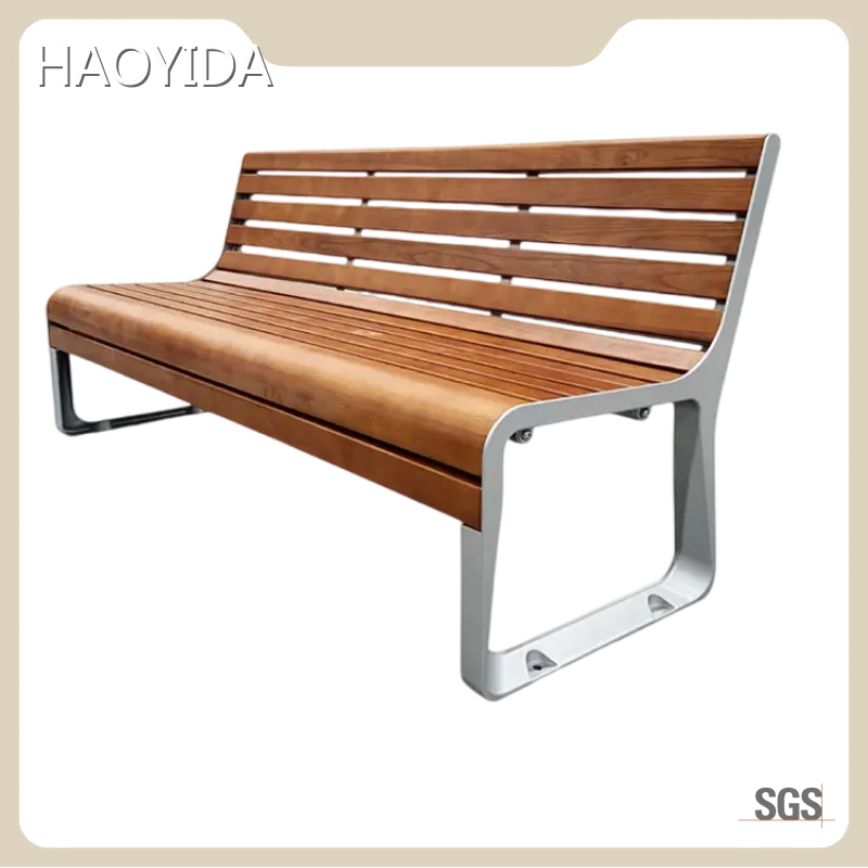 Metal Garden Benches for Sale RAL Colors Or Pantone Color Options - - HAOYIDA 1