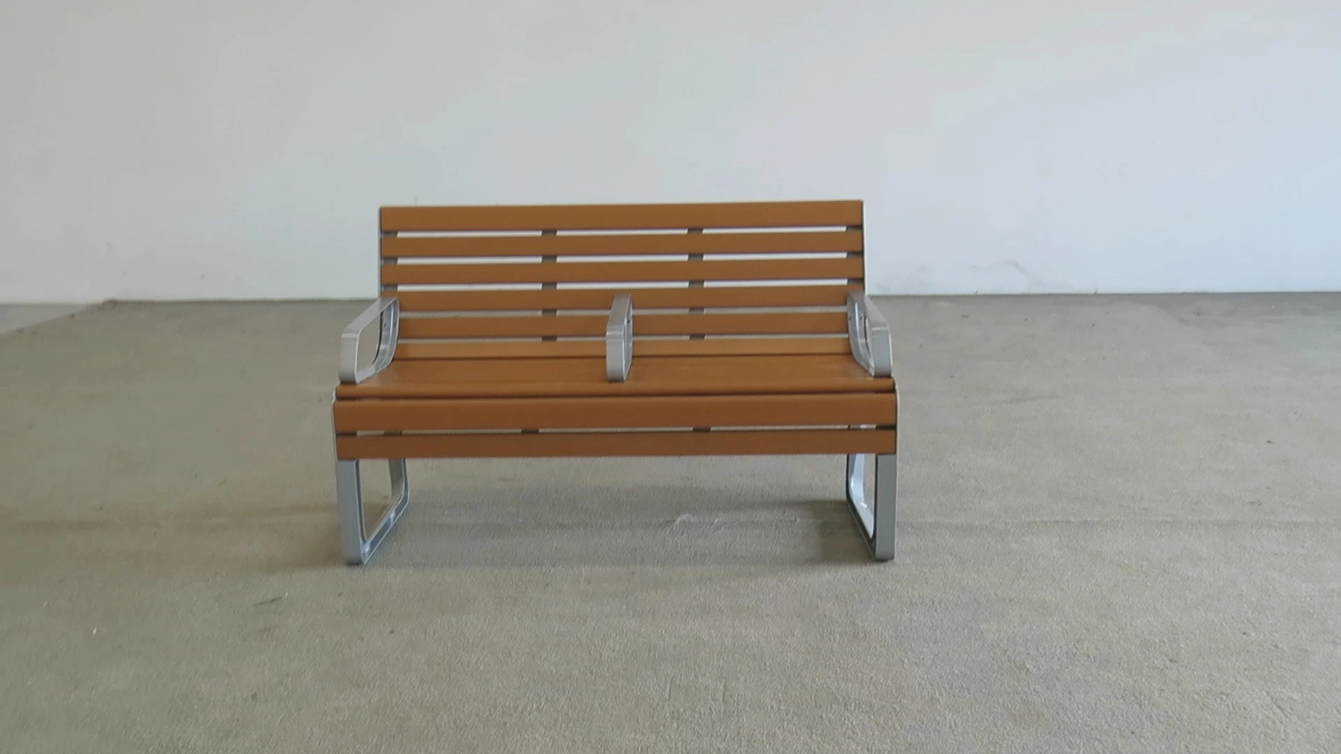 factory custom wood and metal outdoor bench 1