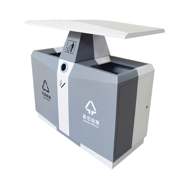 Poubelles en acier en gros d'usine 1