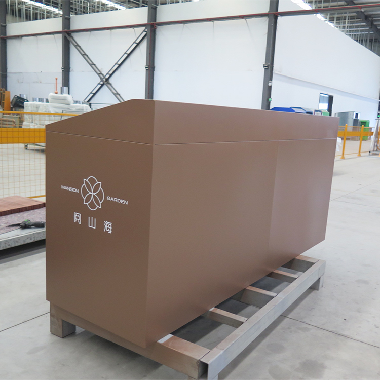 4 Compartment Metal Waste Bin Station | Outdoor Recycle Bin Cabinet 4