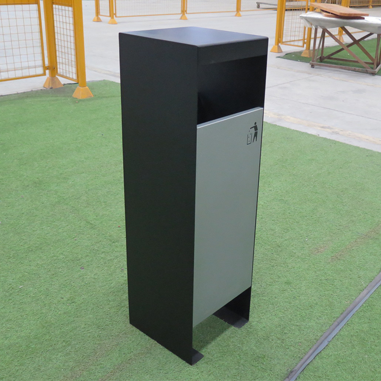 Haoyida Modern Frame Metal Waste Bin | Commercial Recycle Bin 4