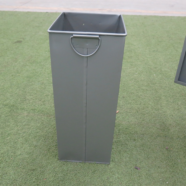 Haoyida Modern Frame Metal Waste Bin | Commercial Recycle Bin 8
