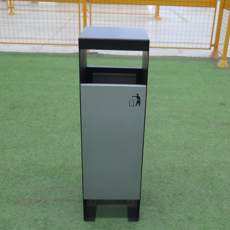Haoyida Modern Frame Metal Waste Bin | Commercial Recycle Bin 3