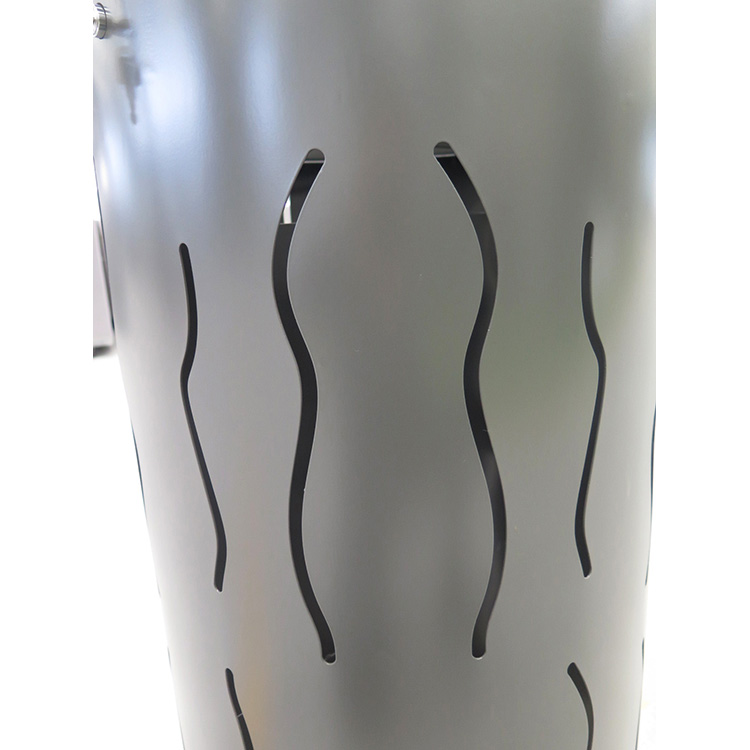 Haoyida Dual Compartment Round Metal Waste Bin | Sorting Recycle Bin 6