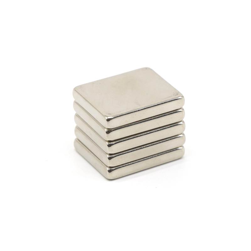 Правоаголна NDFEB магнет облога Nickle F18X10x3mm 1