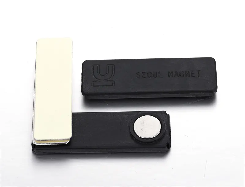 Senz Magnet Business Name Badges Magnetic Silver & Blackwith Custom Services 4