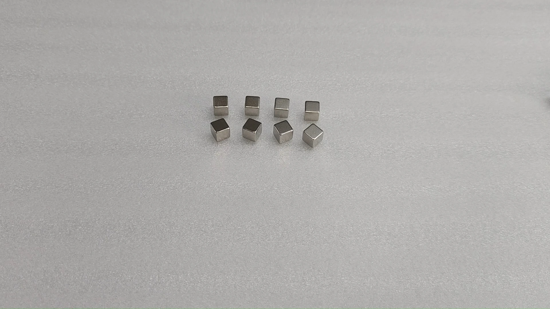 SM-03152022  Neodymium Nickel-Plated Small Cube Magnets 1