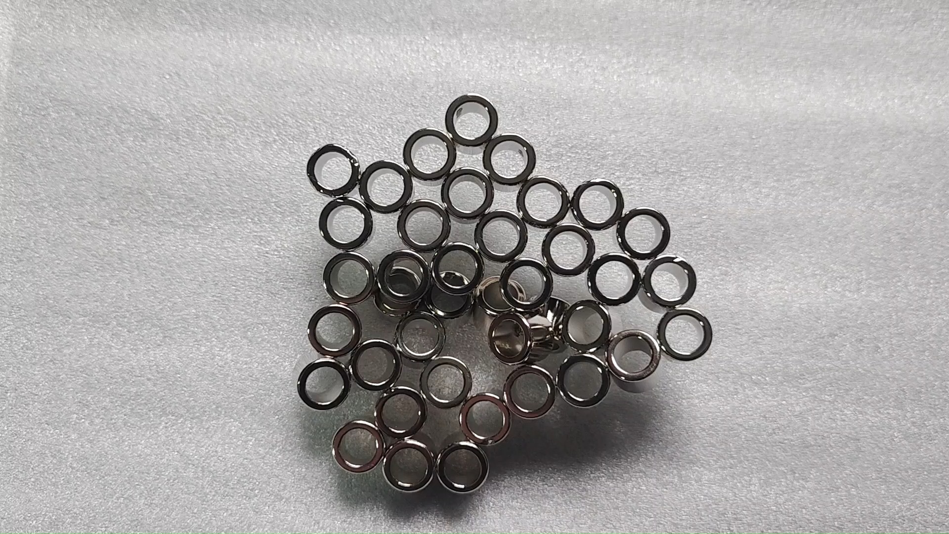 SM-03152027  Ring Ndfeb Magnet coated NiCuNi 1