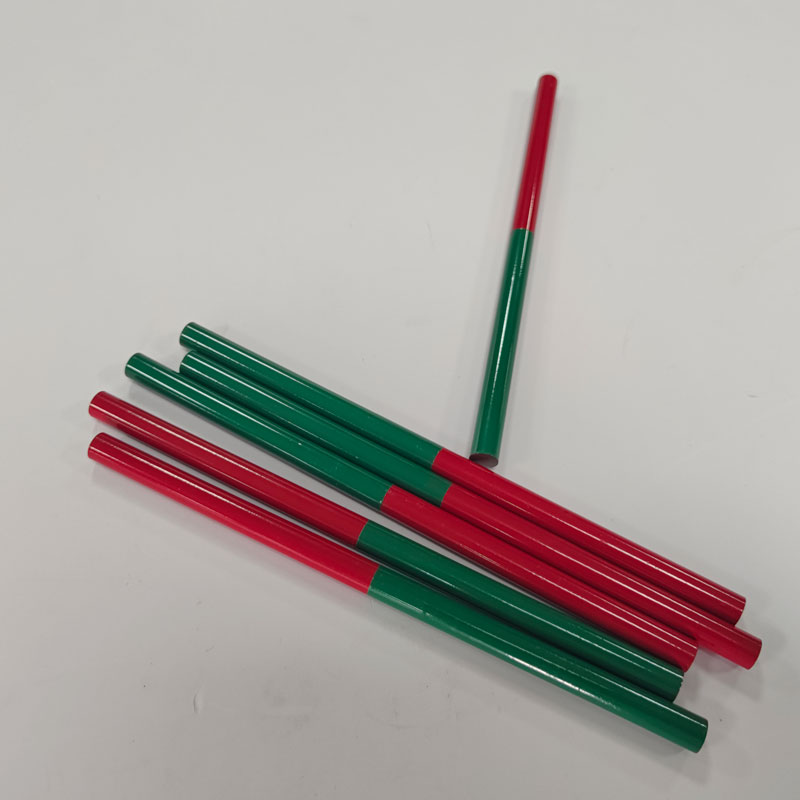 SM-0478104 Red-Green Polarity Marked AlNiCo Long Cylinder Magnets 5