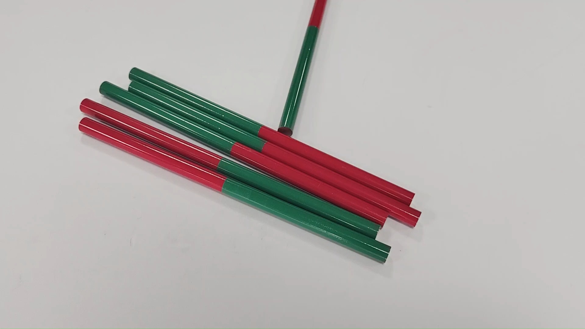 SM-0478104 Red-Green Polarity Marked AlNiCo Long Cylinder Magnets 1