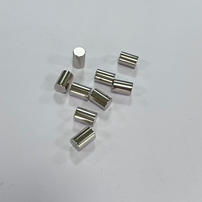 SM-03152051 N35 неодимијумски цилиндрични магнет D8x12mm, NiCuNi обложени јаки реткоземни NdFeB магнет за моторе, сензоре, „уради сам“ пројекте и индустријске примене 5