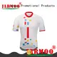 design de lenço de futebol colorido para promoção 1