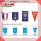 Jarmoo bandera plisada colorida con buen precio en venta 1