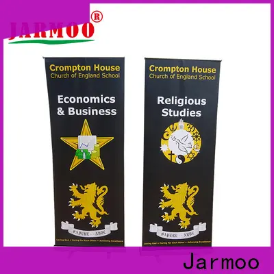 Jarmoo roll up banner stand inquire now for business 1