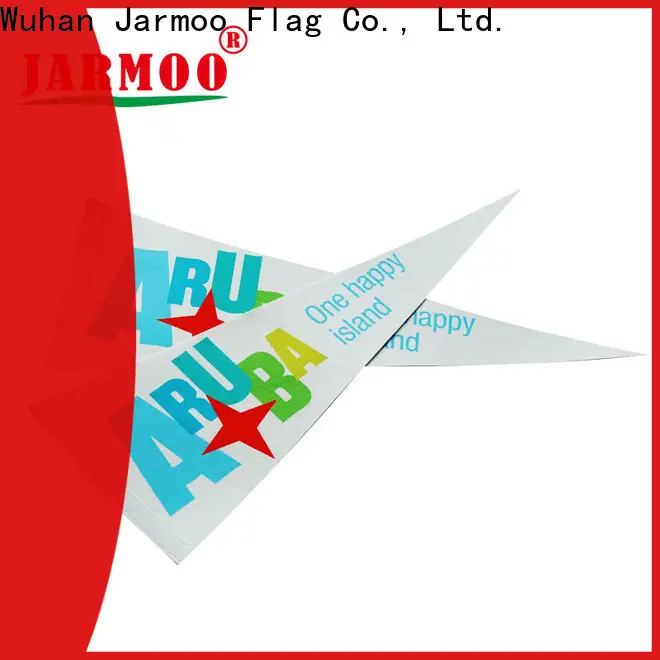 Jarmoo pleated flag supplier for business 1