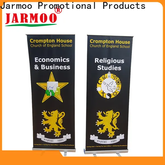 Jarmoo banner ecológico para pendurar no teto, venda direta, produção em massa 1