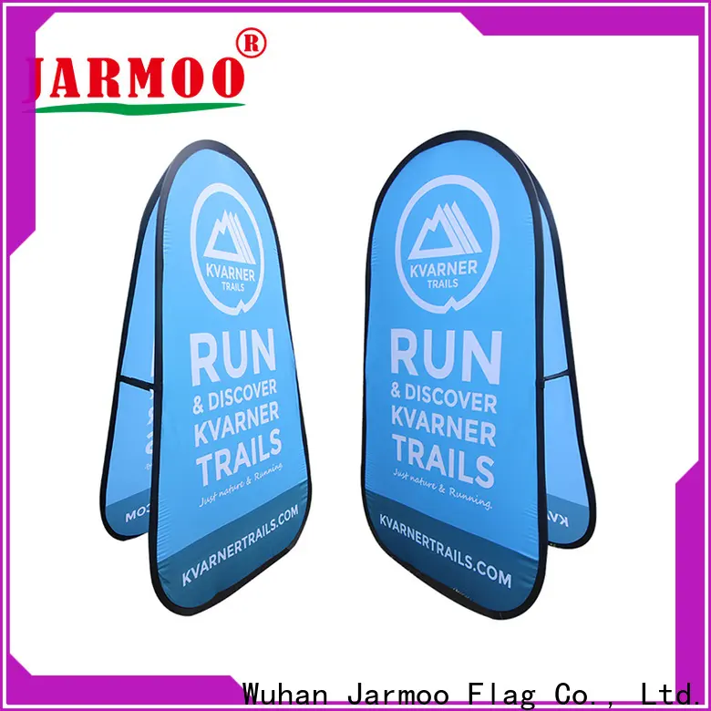 Jarmoo pancarta de plumas de calidad compra a granel personalizada 1