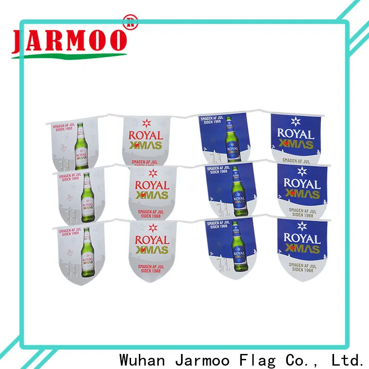 Jarmoo Banderas promocionales con producción a granel a buen precio. 1