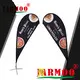Jarmoo popular custom football flags customized for promotion 1