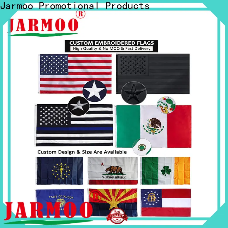 Jarmoo hot selling hand held american flag manufacturer bulk production 1