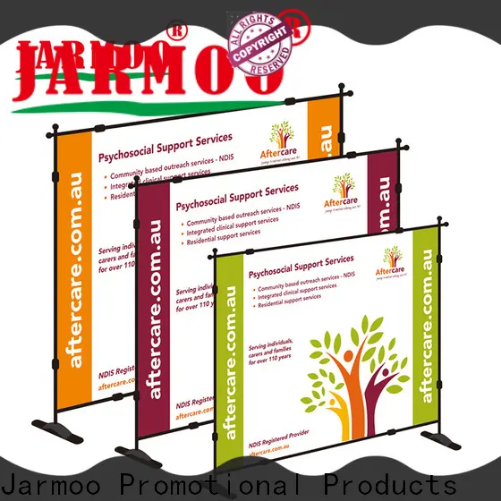 Jarmoo estande simples de alta qualidade personalizado para promoção 1