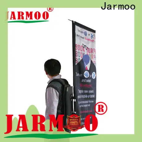 Jarmoo Proveedor de banderas de jardín navideñas reciclables para marketing. 1