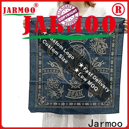 Pañuelos coloridos con logotipo personalizado, producción a granel personalizada 1