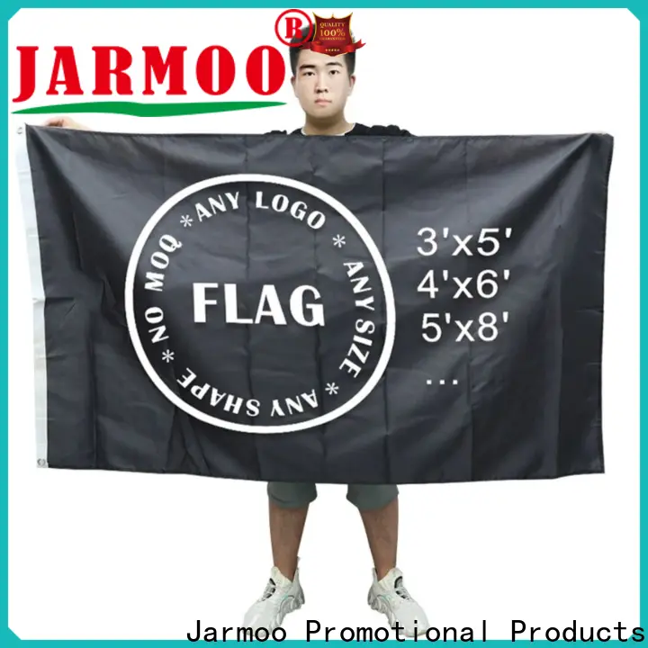 Jarmoo Práctico fabricante de banderas 12x18, producción a granel. 1