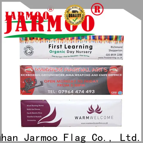 Jarmoo banner de malla popular personalizado para promoción 1
