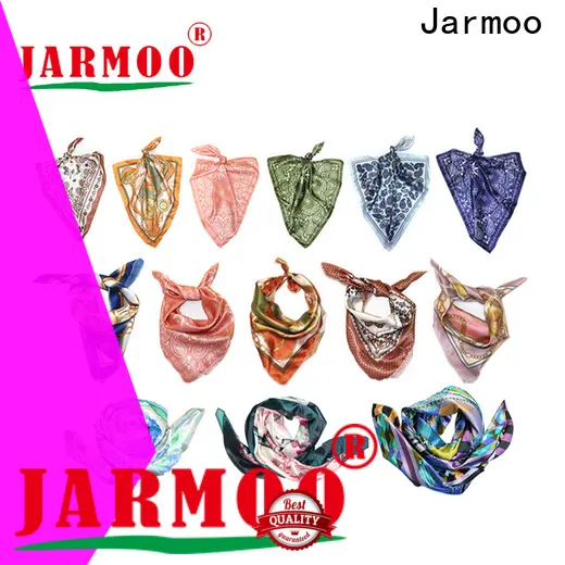 Jarmoo pañuelos impresos personalizados rentables sin mínimo personalizado para promoción 1
