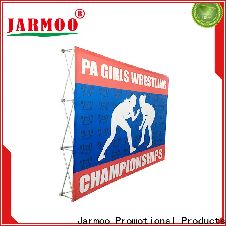 Jarmoo El mejor marco de pancarta de aluminio para empresas para promoción. 1
